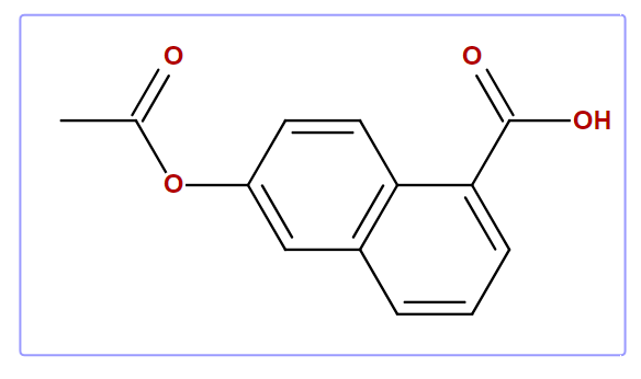 6-Acetyloxy-1-naphthoic acid