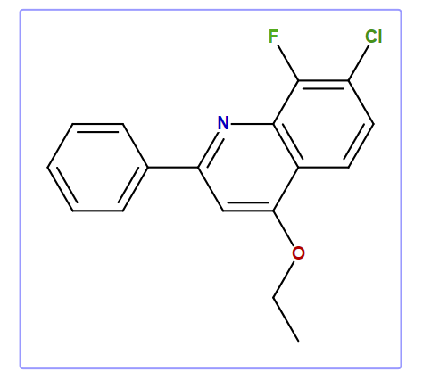 7-Chloro-4-ethoxy-8-fluoro-2-phenylquinoline