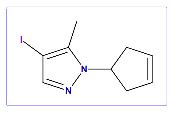 1-(3-Cyclopenten-1-yl)-4-iodo-5-methyl-1H-pyrazole
