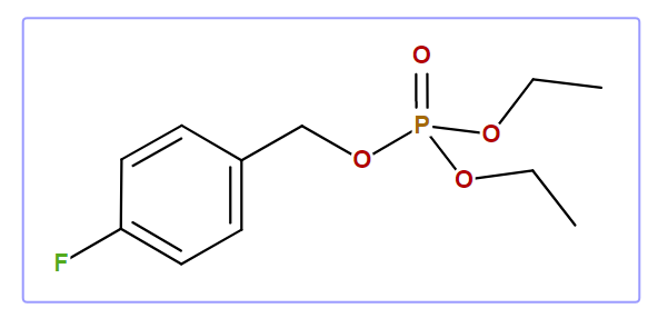 (4-Fluorophenyl)methylphosphoric acid diethyl ester