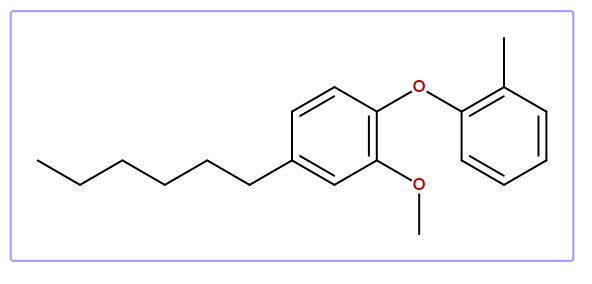 4-Hexyl-2-methoxy-1-(2-methylphenoxy)-benzene