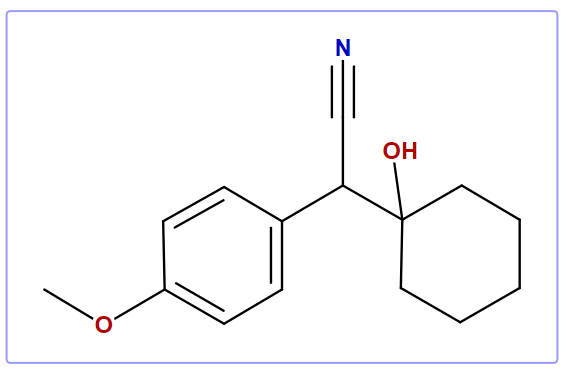 1-Hydroxycyclohexyl-(4-methoxyphenyl)-acetonitrile