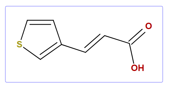 3-[3-Thienyl)acrylic acid